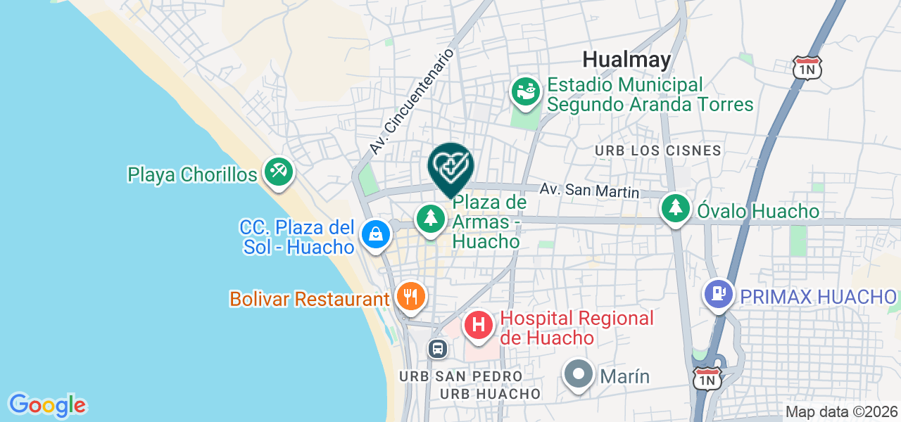 Mapa de Consultorio Dental ''la Merced