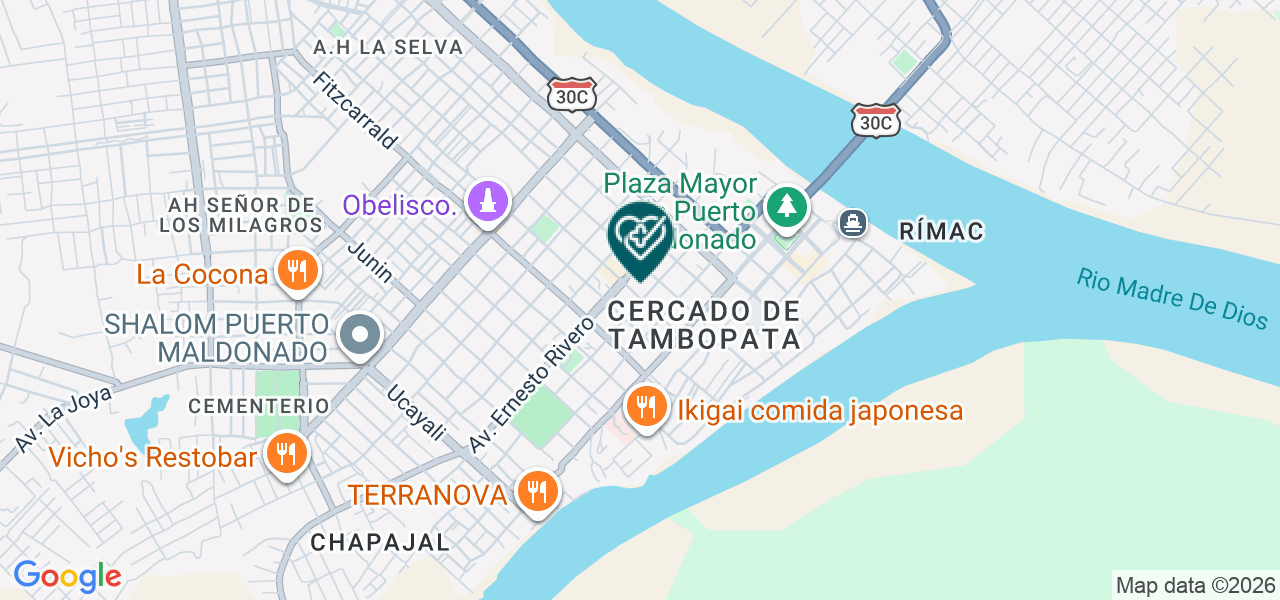 Mapa de Consultorio Dental Dentident