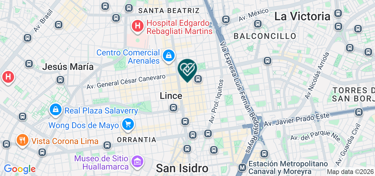 Mapa de Imagen Diagnosticos por Imagenes Sociedad Anonima Cerrada