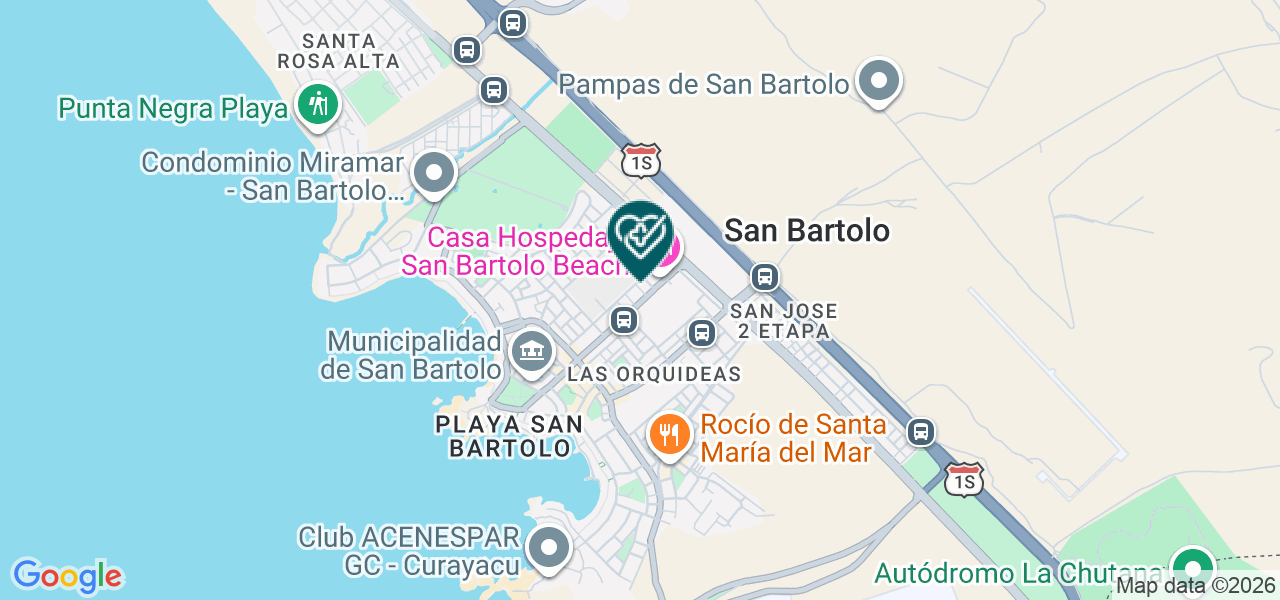 Mapa de Consultorio Medico "virgen de las Nieves