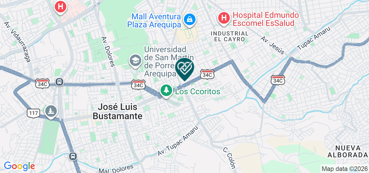 Mapa de Jm Dental Import E.I.R.L.