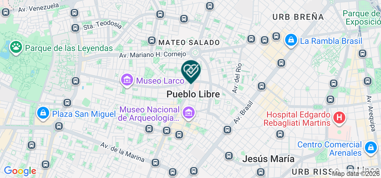 Mapa de Medicgyn