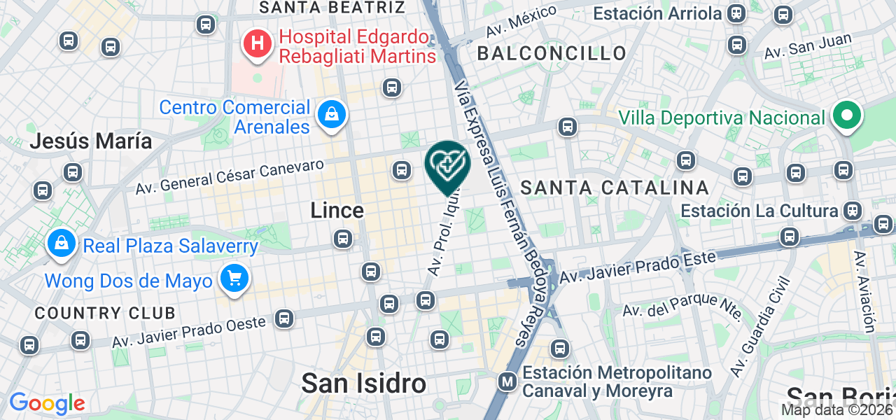 Mapa de Dental las Torres