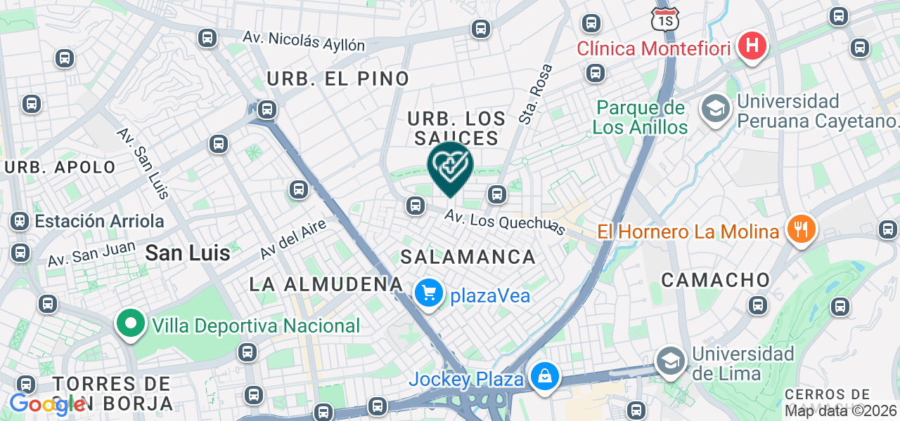 Mapa de Dental Escop