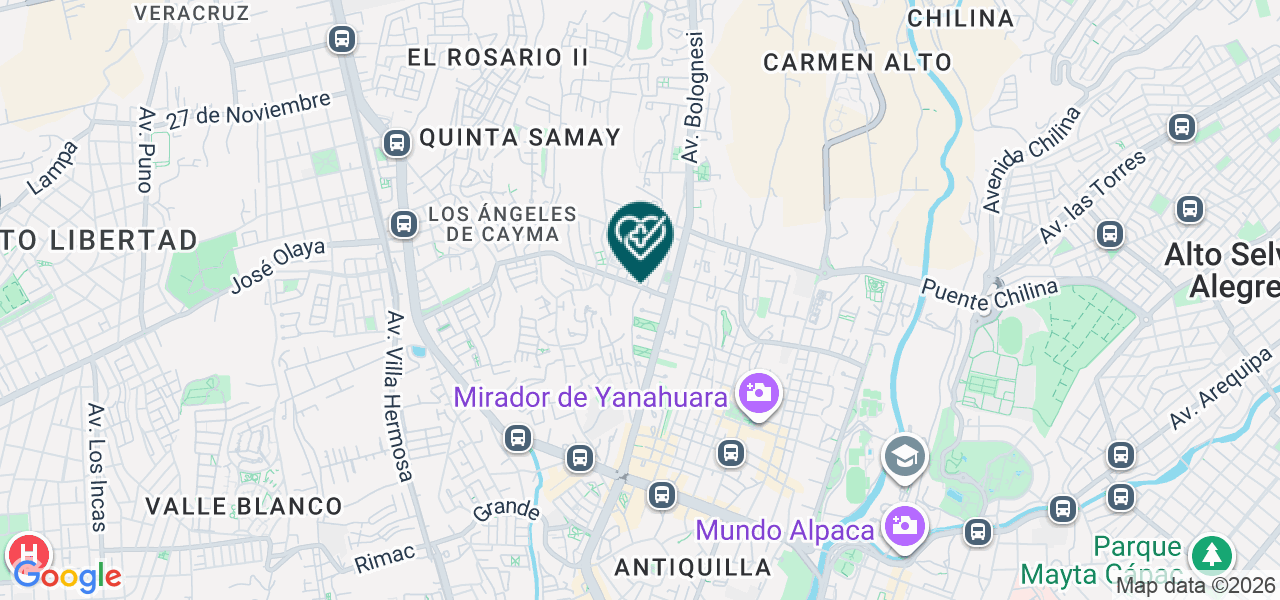 Mapa de Kidis Servicios Odontologicos EIRL