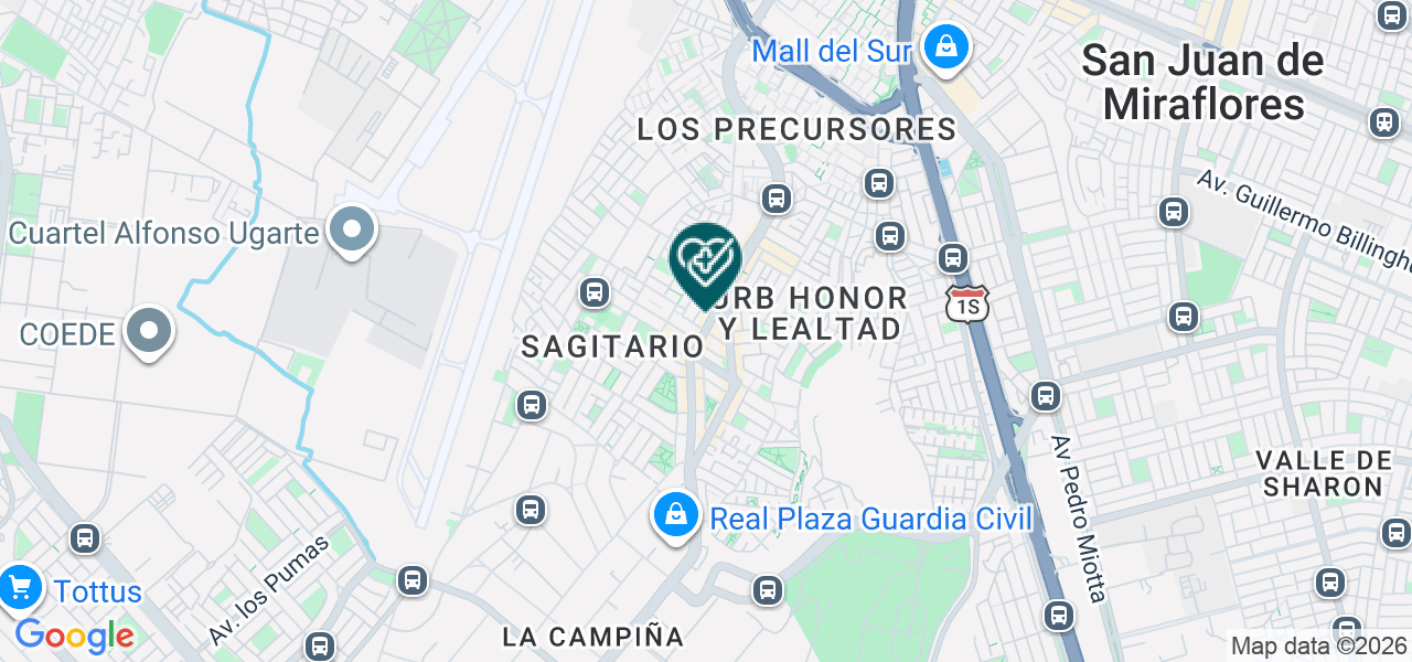Mapa de Consultorio Medico Pediatrico
