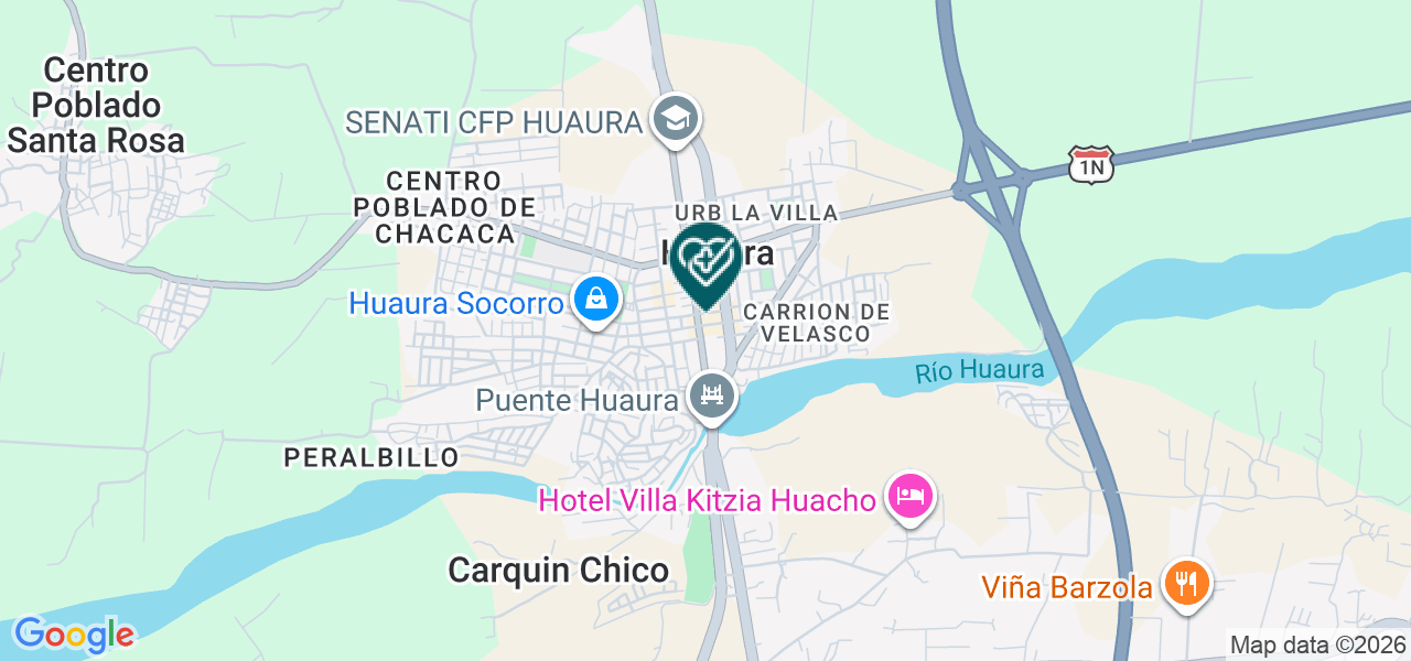 Mapa de Clinica Dental Paris
