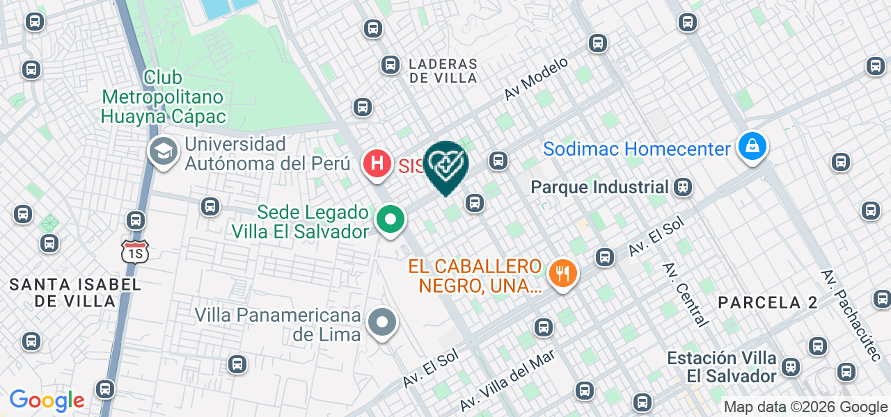 Mapa de Parroquia Cristo el Salvador