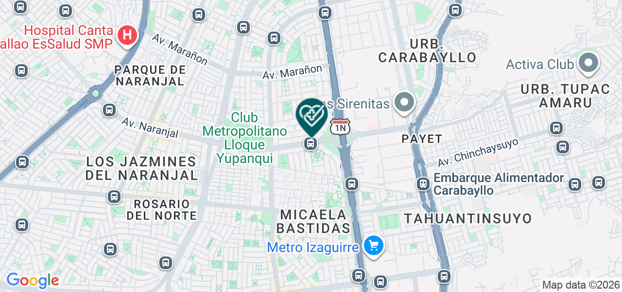 Mapa de Servicios Dental Medic S.A.