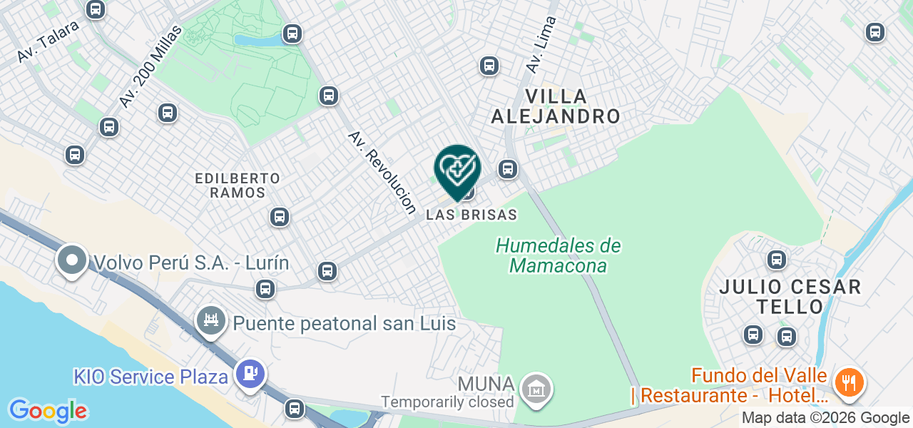 Mapa de Los Pinos