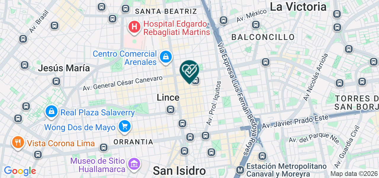Mapa de Inmensa