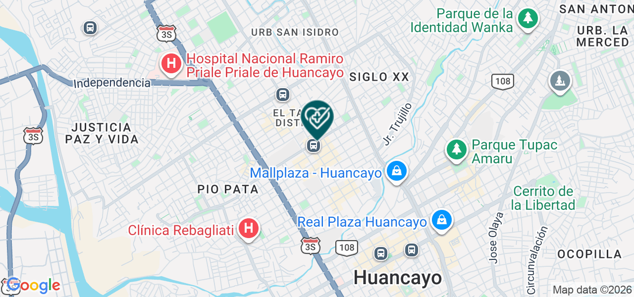 Mapa de Consultorio Chilca