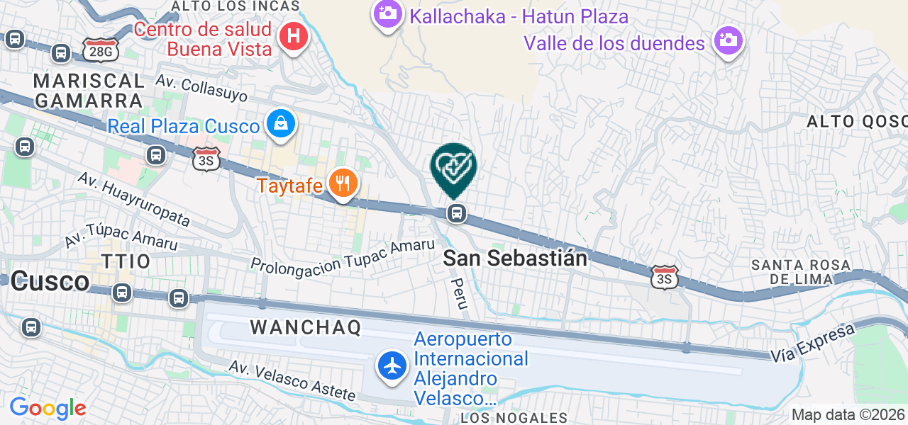 Mapa de Bazan