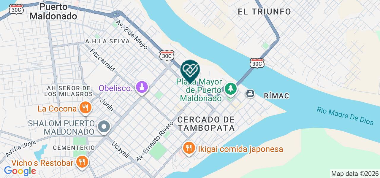 Mapa de Consultorio Médico Habana