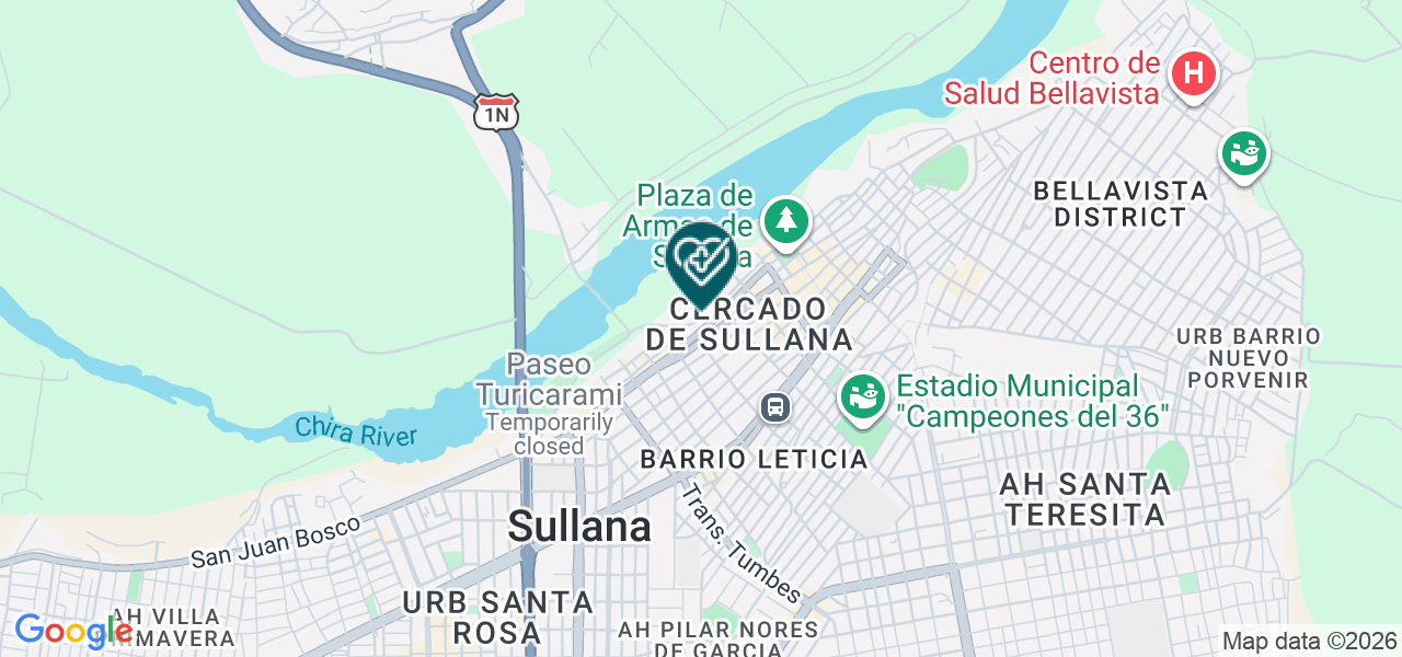 Mapa de Luccami