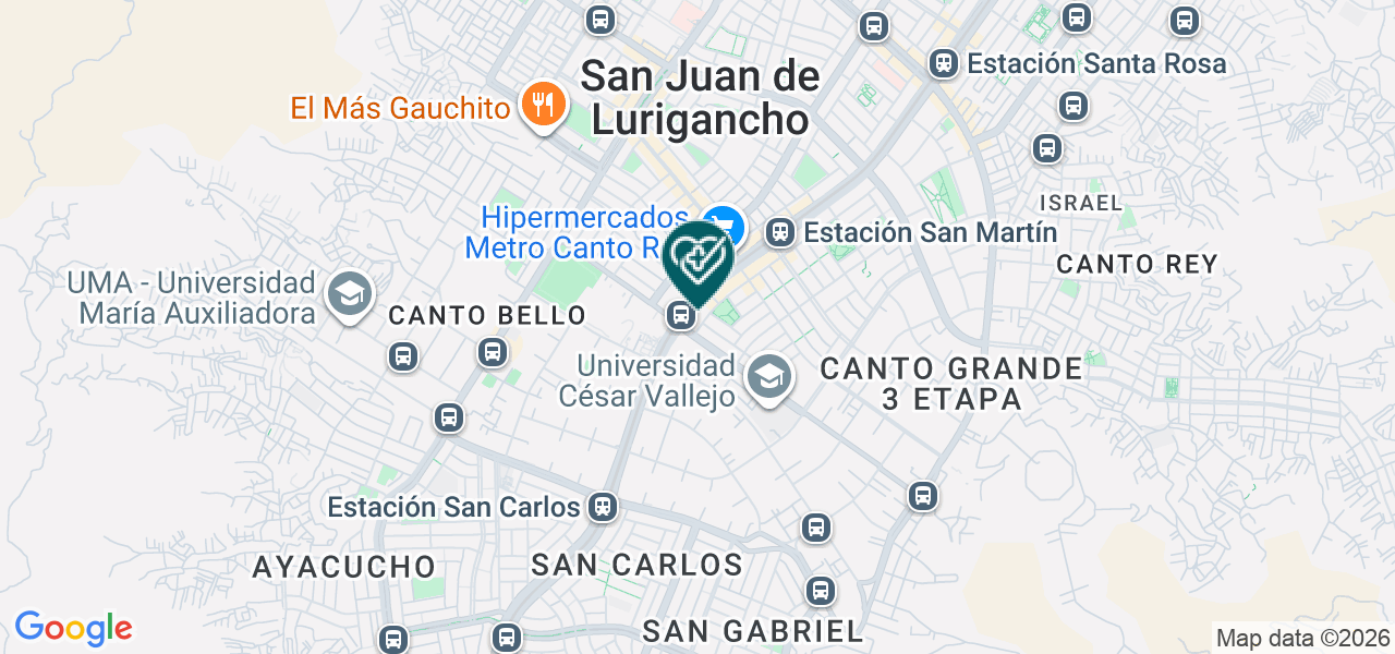 Mapa de Otorrinomedic