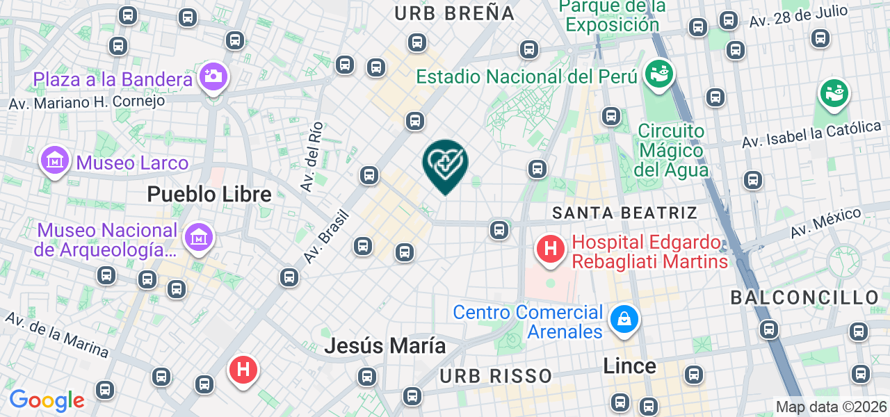 Mapa de Medicina Reproductiva Perú S.A.C.