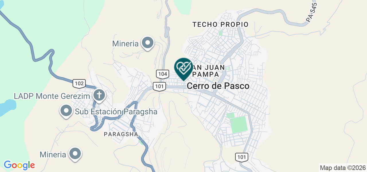 Mapa de Centro Medico San Luis