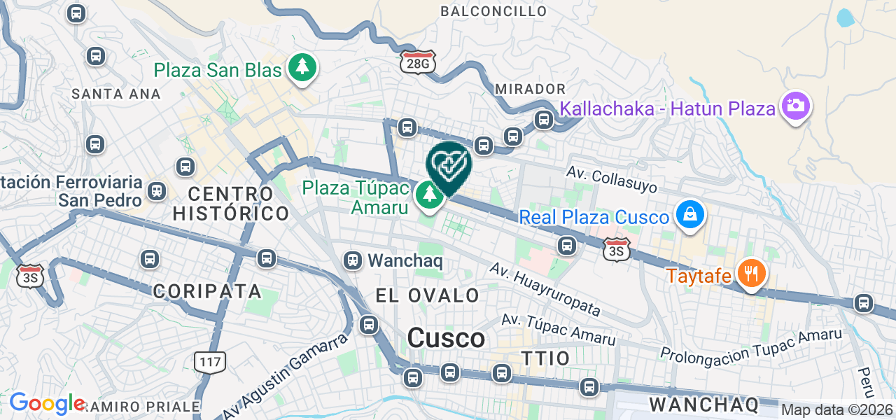 Mapa de Group Amauta SAC