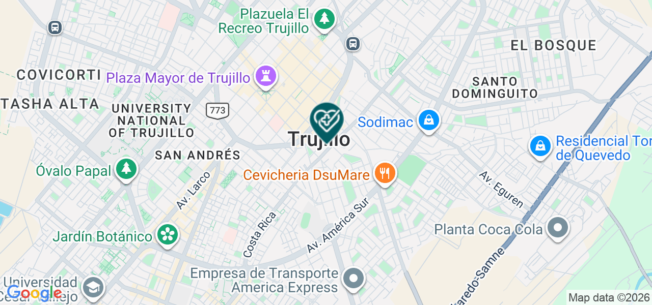 Mapa de Milan Salud