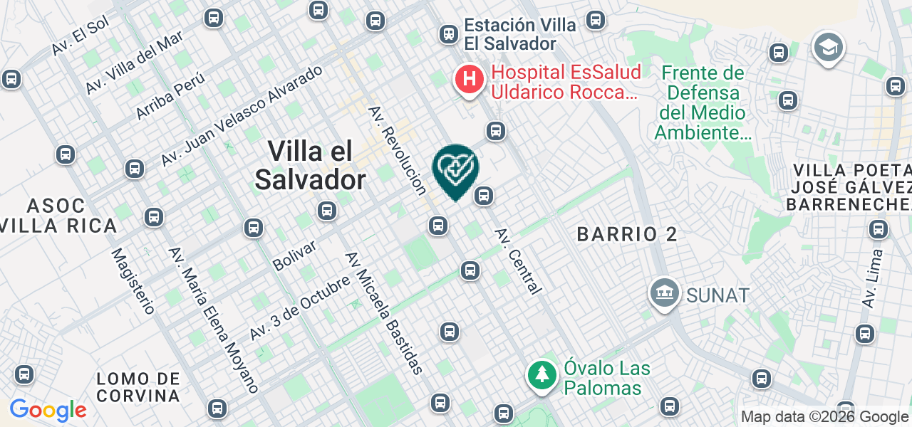 Mapa de Dm Terapia
