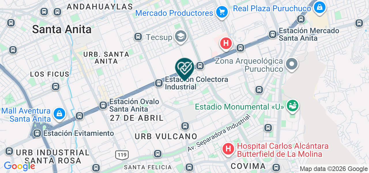Mapa de Servimedic Fernandez Sede I