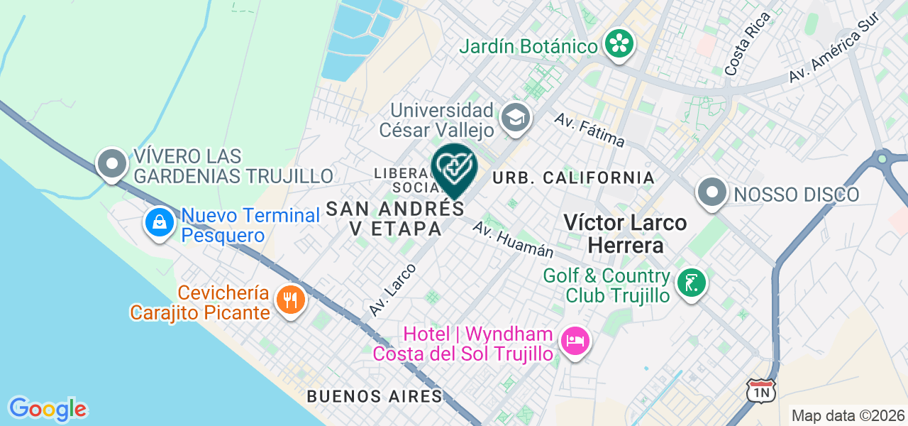 Mapa de Sanna-clínica Sánchez Ferrer