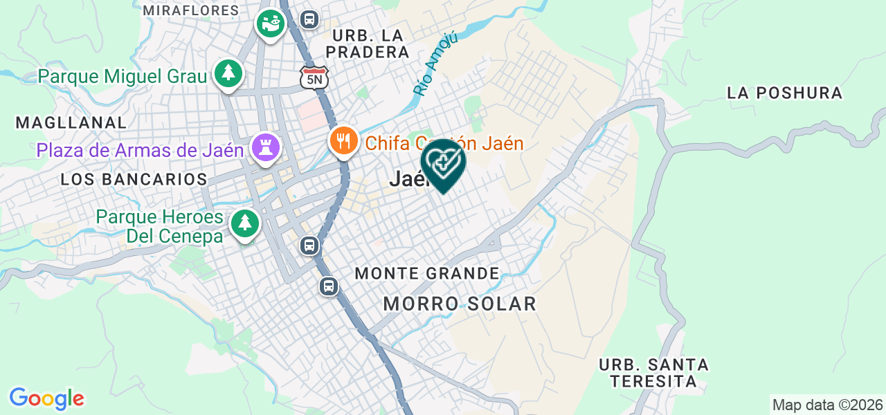 Mapa de Centro Médico Ocupacional D´salud EIRL