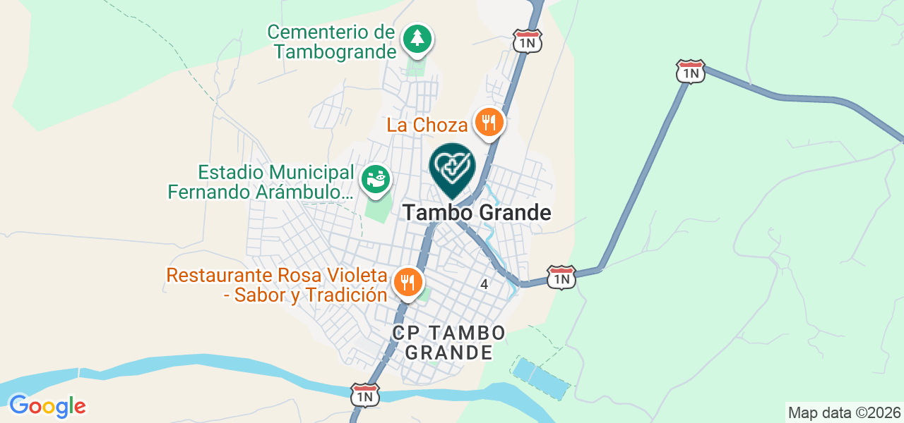 Mapa de Centro Medico Uniser