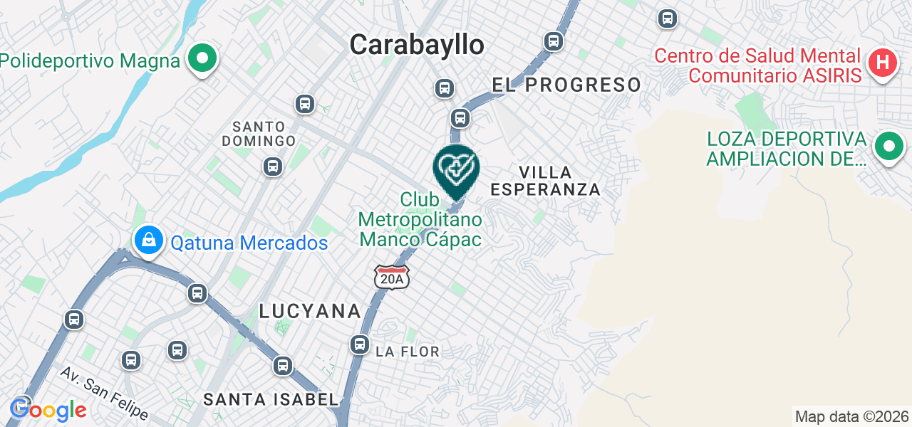 Mapa de Consultorio Obstetrico Suyay Warmi