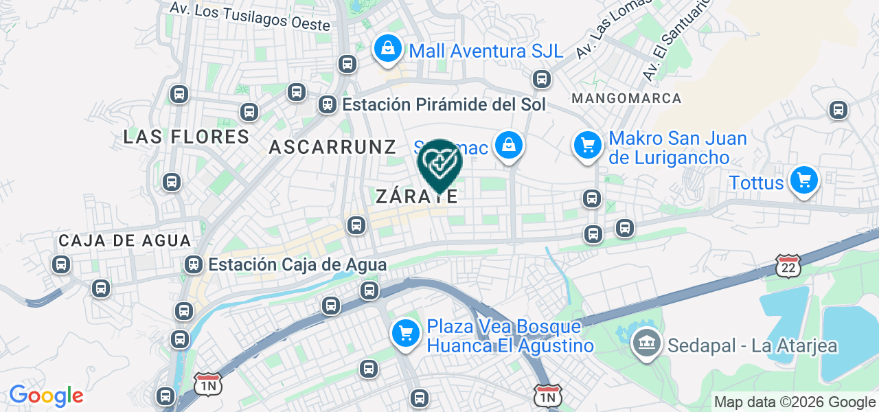 Mapa de Marín Medical Servicios Médicos