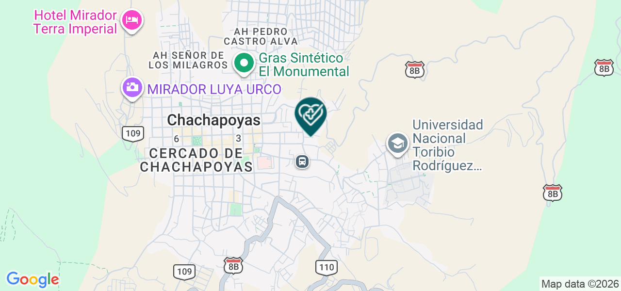 Mapa de Dental Care