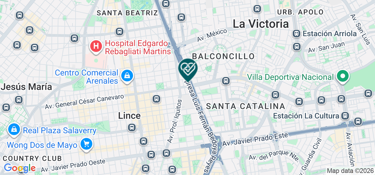 Mapa de Becodent