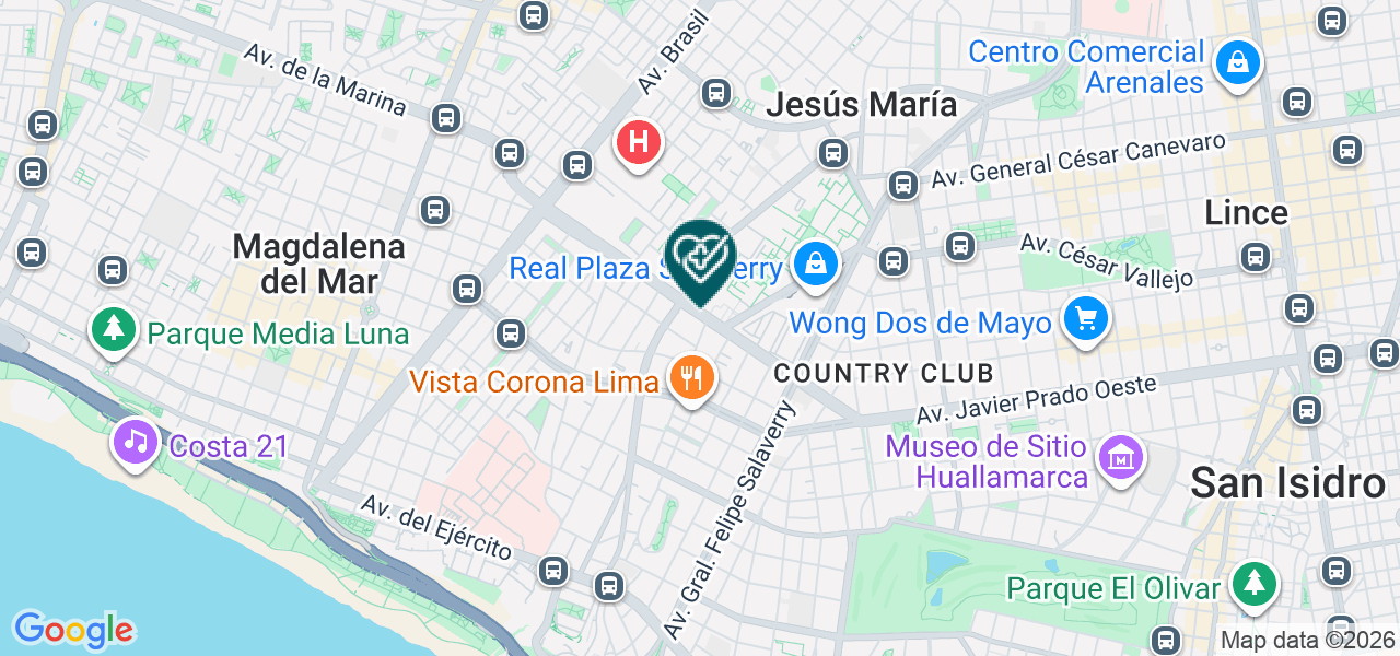 Mapa de Mater Fetal Project
