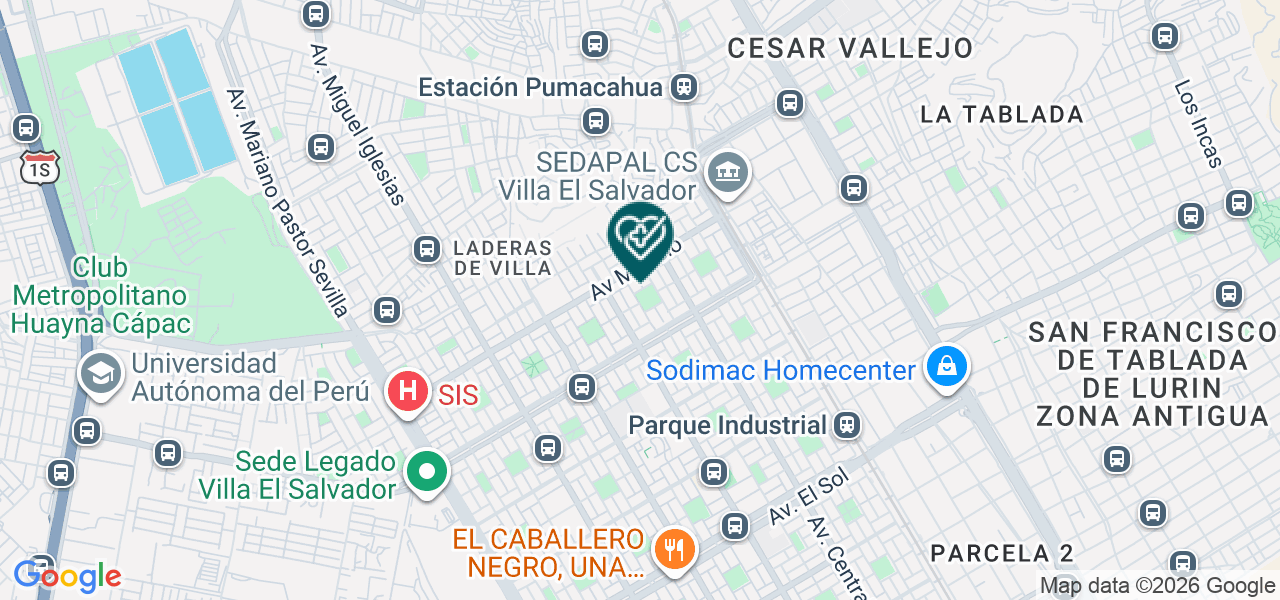 Mapa de Consultorio Femenino Obstetrico Mi Bebe y Yo