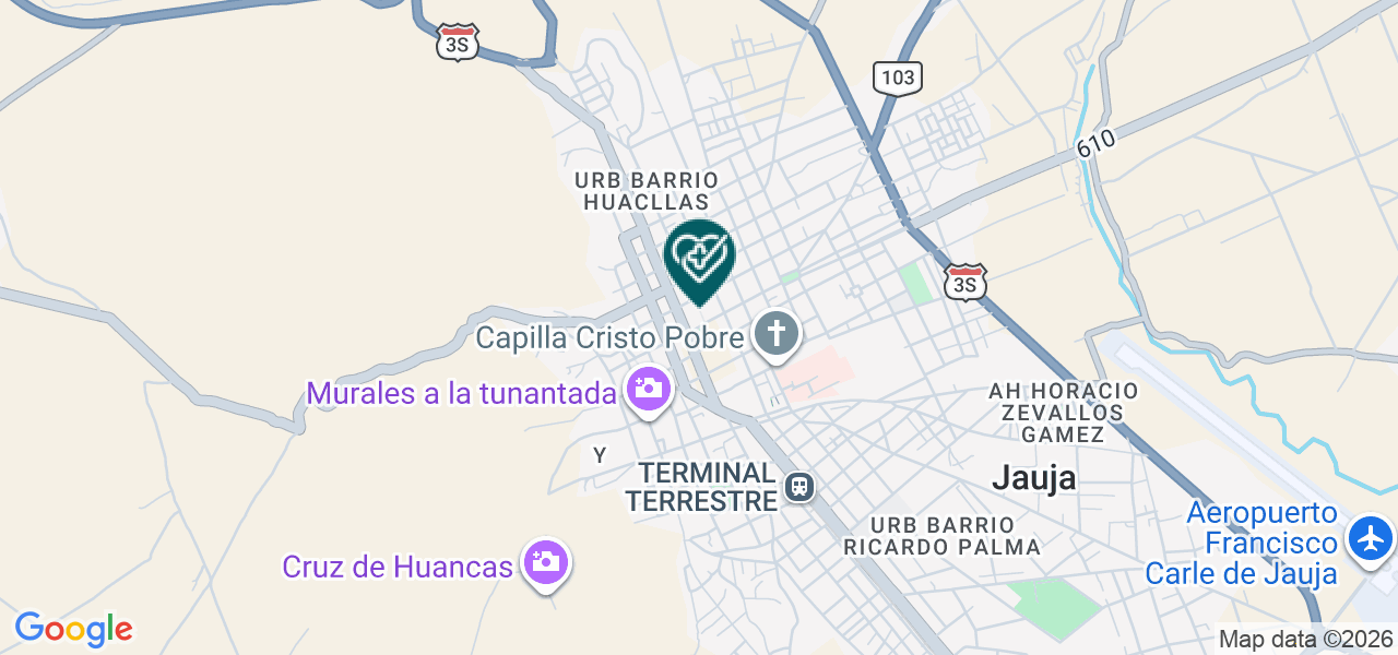Mapa de Consultorio Dental Camayo