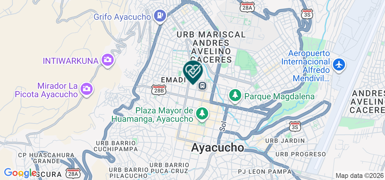 Mapa de Laboratorios Facelab