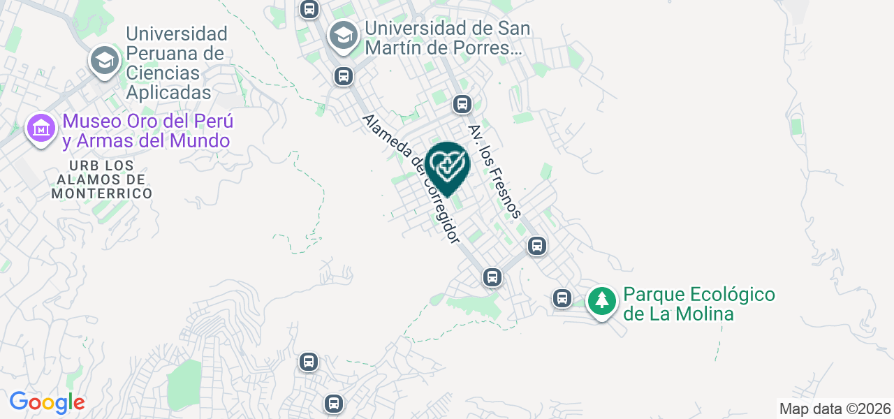 Mapa de Mado Salud