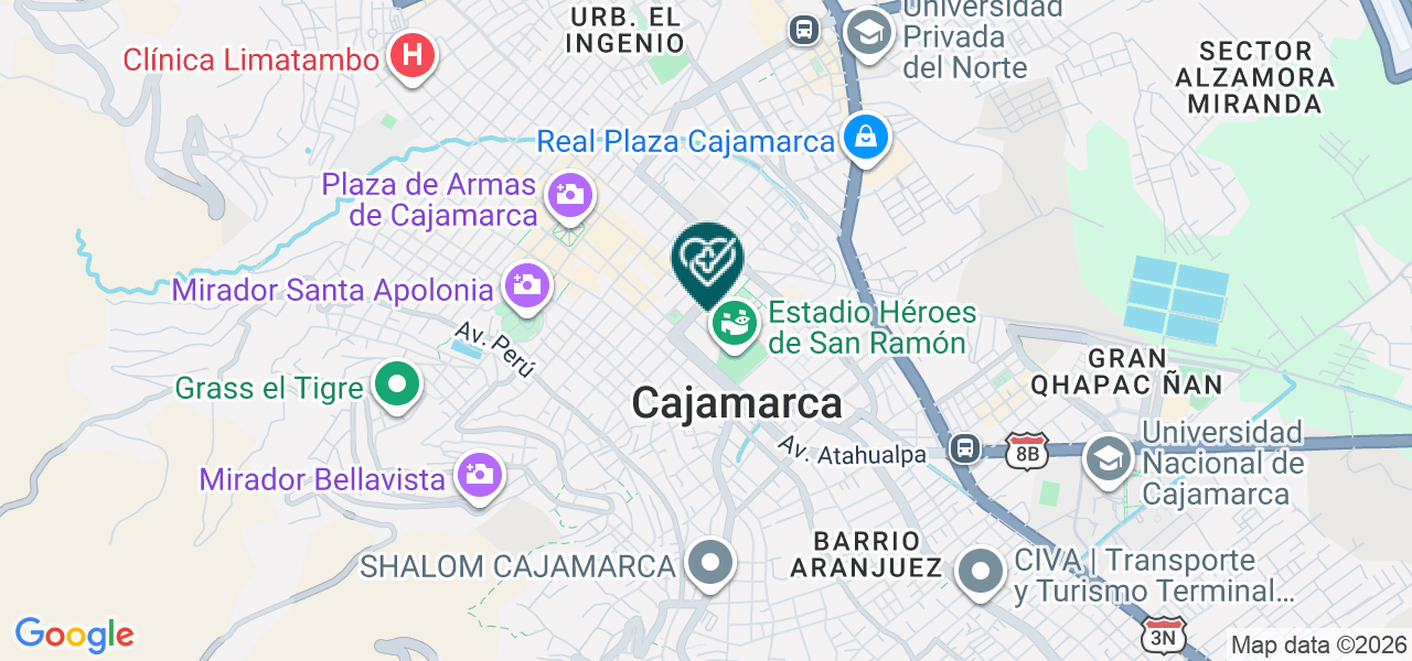 Mapa de Urocentro Urología Especializada
