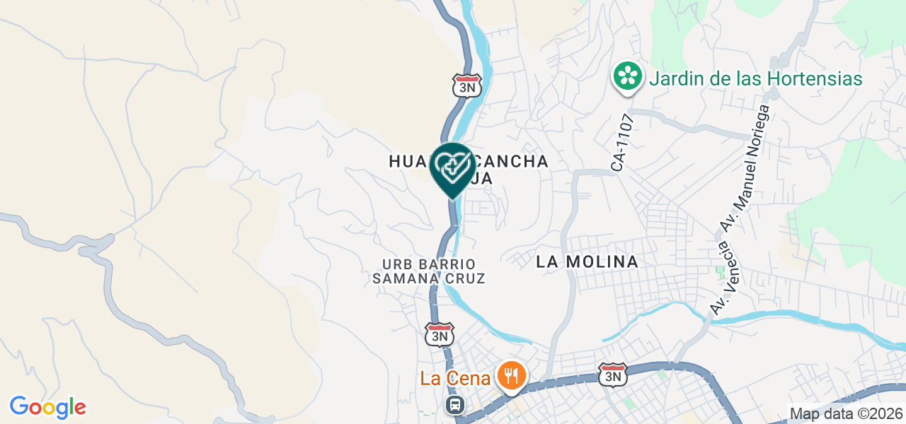 Mapa de Shillacoto Laboral Medica