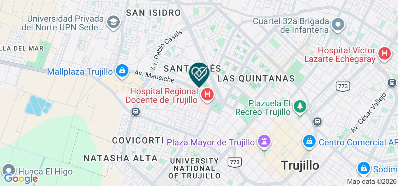 Mapa de Tomonorte Express