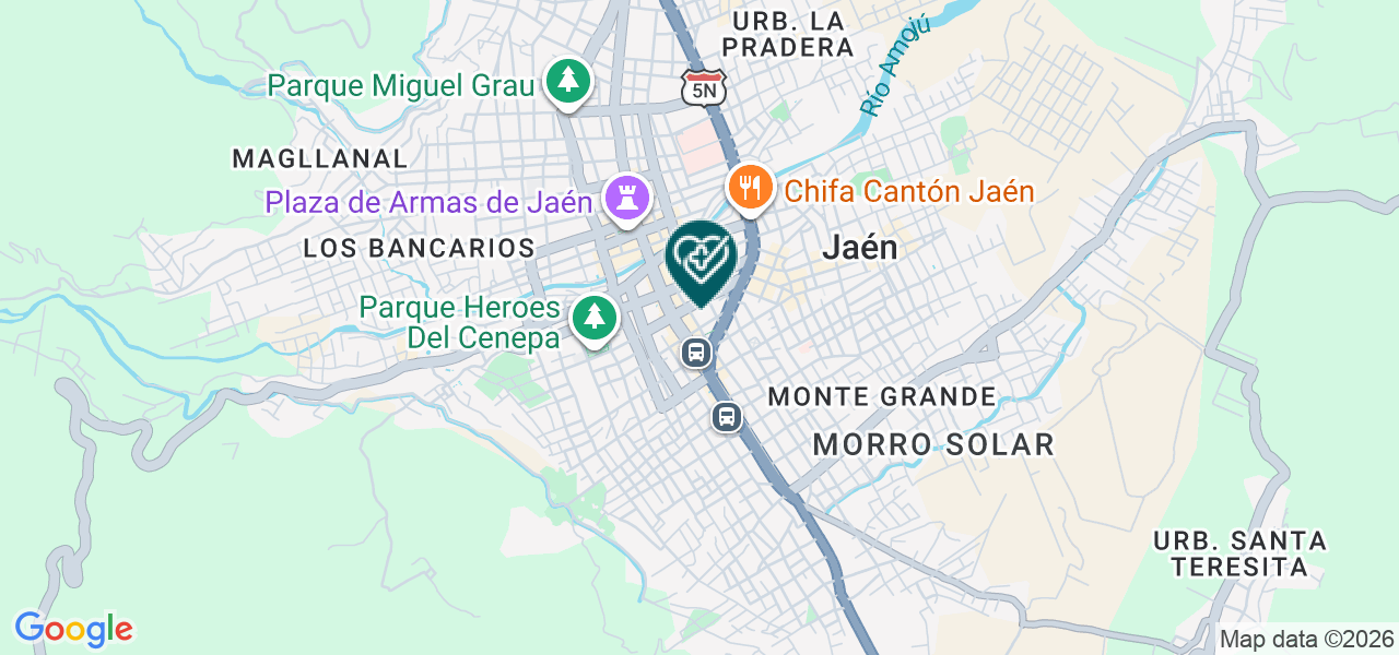 Mapa de Consultorio Dental Isadent