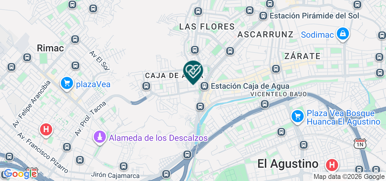Mapa de Versaldent