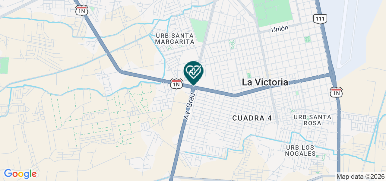 Mapa de Centro Medico Ruta 66 SAC