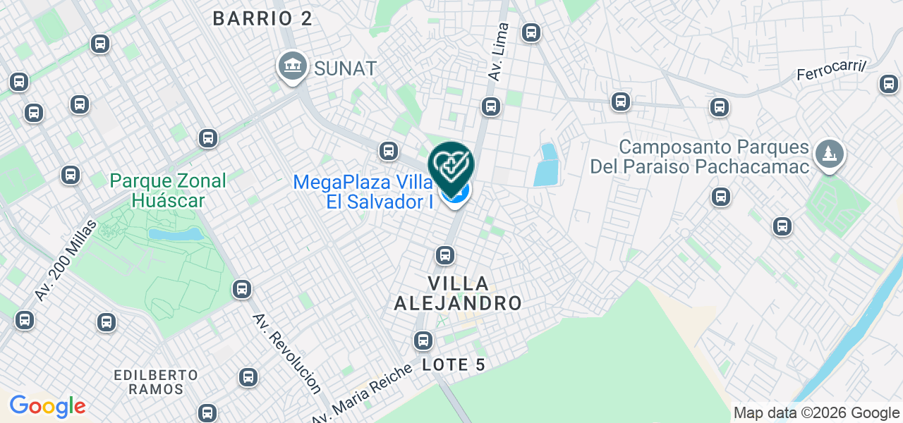 Mapa de Family Dentist