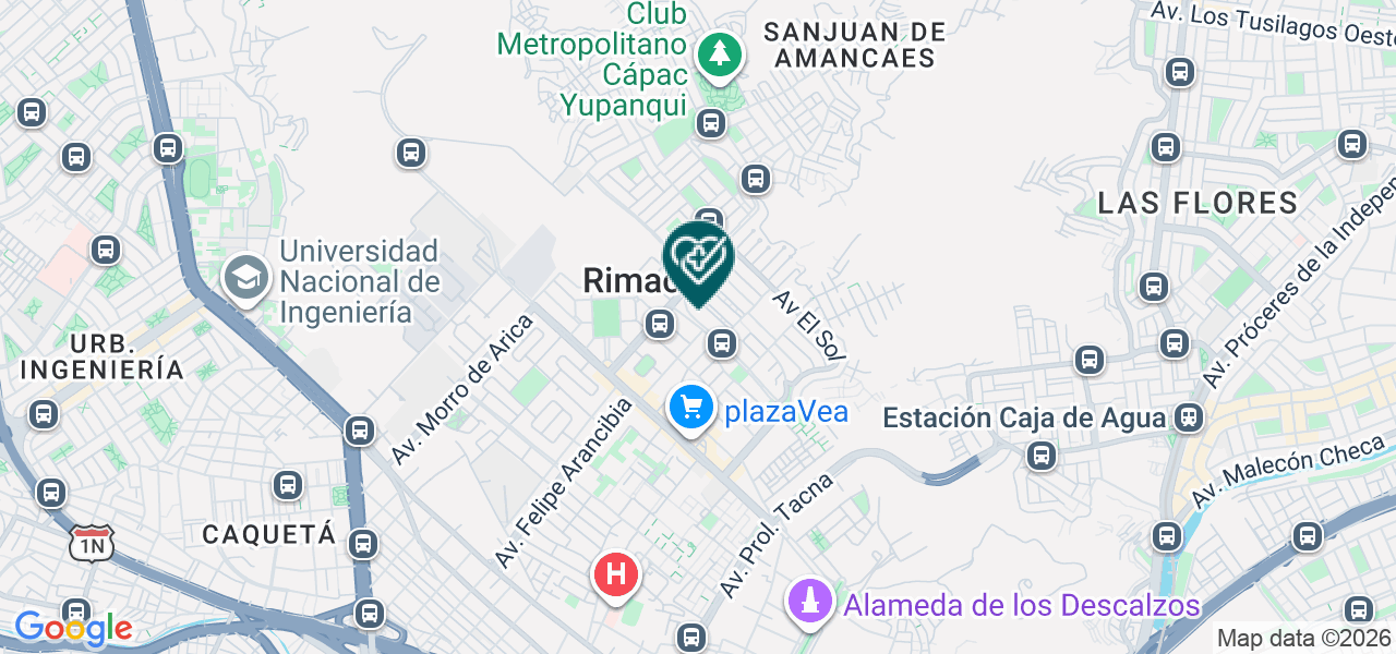 Mapa de Laboratorio Ciencia y Salud