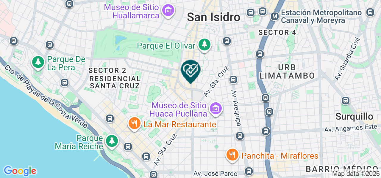 Mapa de Drs. Osores Bianchi