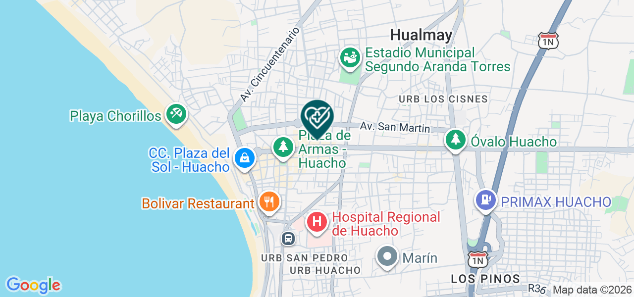 Mapa de Dentiplus