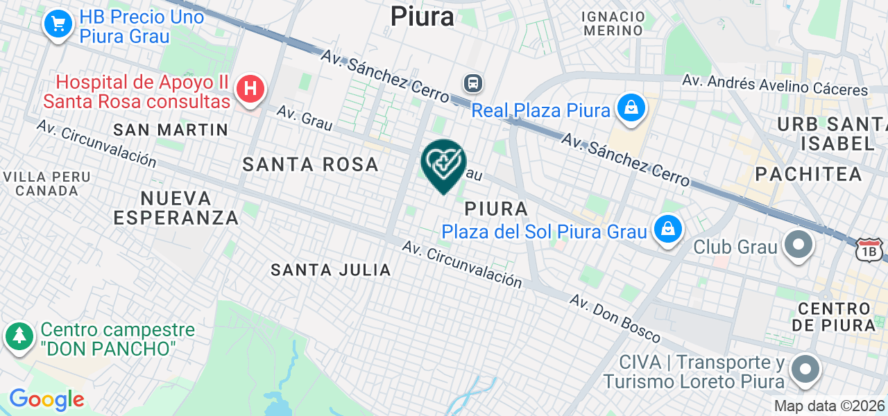 Mapa de Tuesta Dent Clínica Odontológica E.I.R.L