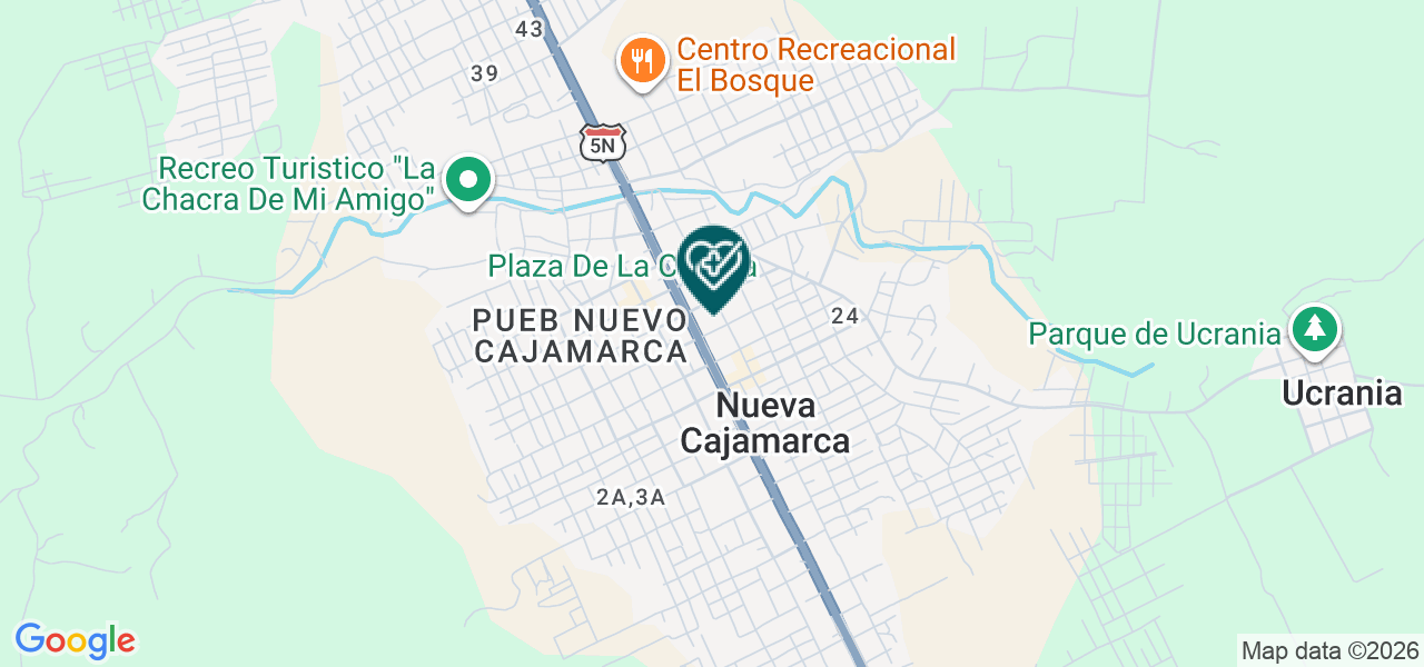 Mapa de Consultorio Medico Prosalud